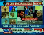 Air force chief BS Dhanoa backs rafale deal; will netas end rafale politics? - Nation at 9
