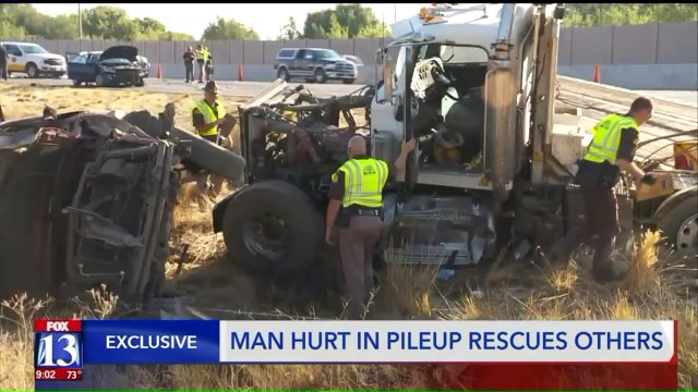 Man Rescues Children From SUV After Crash Despite His Own Injuries