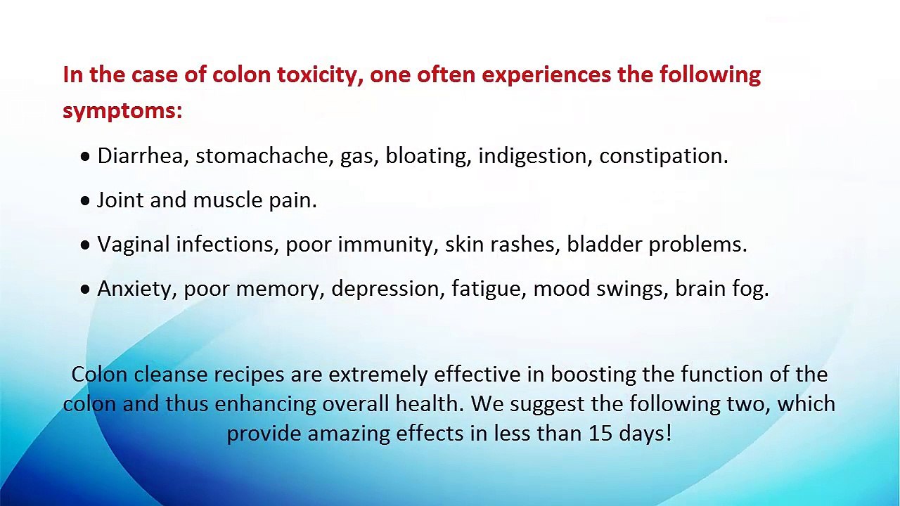How to Remove Pounds of Toxic Waste from Your Colon