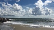 Blue Skies, Calm Waters Seen on North Carolina Coast Ahead of Hurricane Florence