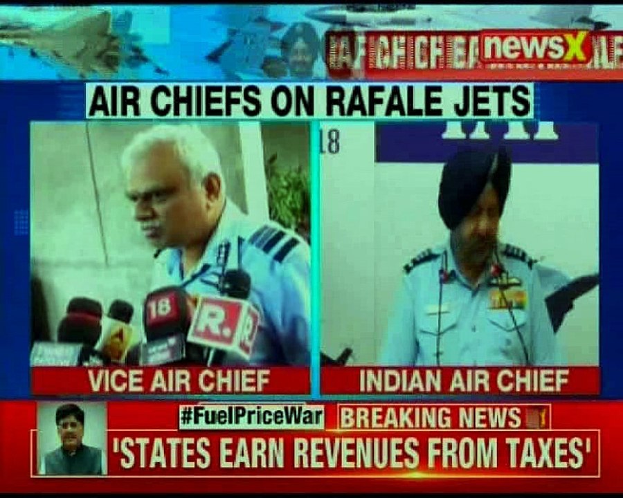 Air Chiefs on Rafale jets, says very few countries facing challenges like US