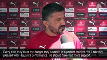 Gattuso: “We'll learn from our mistakes”