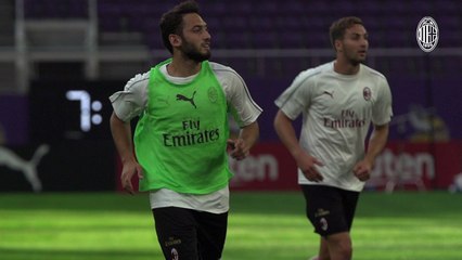 Push Milan-Roma Calhanoglu