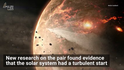 Rare Double Asteroid Suggests Our Solar System Had a Violent Start