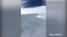 Here's what a hurricane hunter saw when flying directly into Hurricane Florence