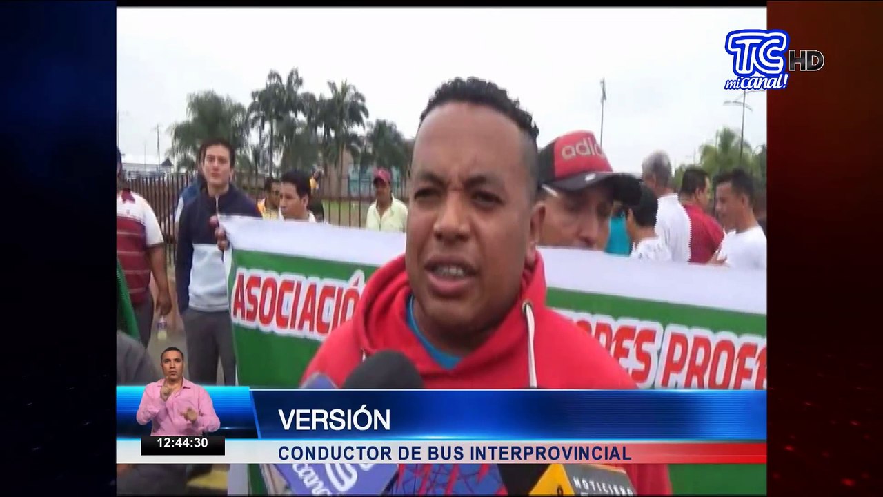 Chóferes de transportes de  varias ciudades del país paralizaron sus actividades