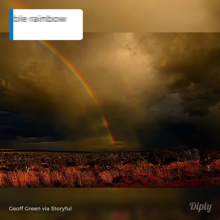 Un magnifique double arc-en-ciel apparaît en plein orage en Australie... Magique