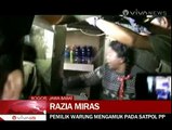 Satpol PP Bongkar Sejumlah Kios Penjual Miras di Bogor
