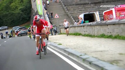 Stuyven mate Clayes et Barguil pour s'offrir le GP de Wallonie