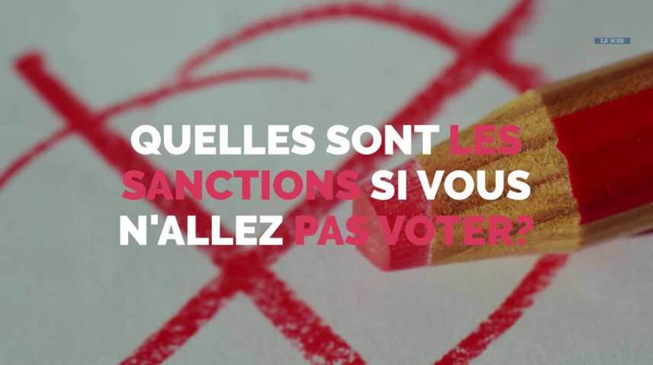 Communales 2018: l'obligation de vote et les sanctions