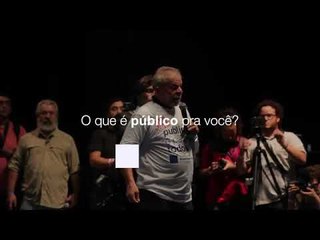 Personalidades em defesa da empresa pública