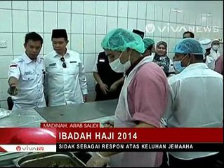 Kemenag Sidak Perusahaan Katering Jemaah Haji