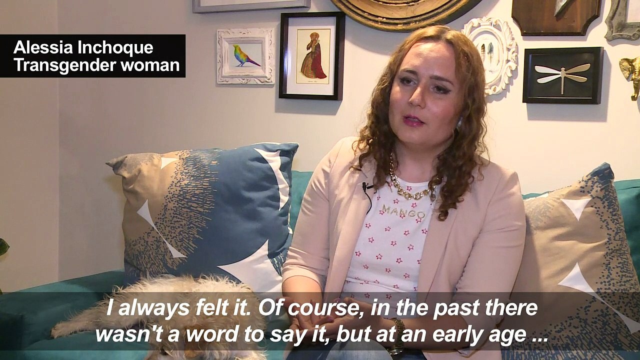 Transgender woman discusses legal battle for sex change in Chile
