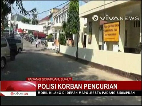 Parkir Depan Mapolresta Padang Sidempuan, Mobil Kapolsek Raib Digondol Maling