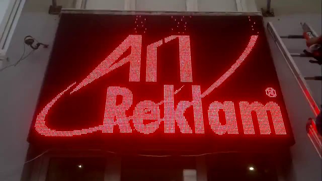 İzmir Led Tabela (Kayan Yazı)