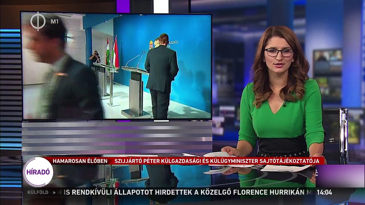 Itt nézheti vissza Szijjártó Péter sajtótájékoztatóját hirad