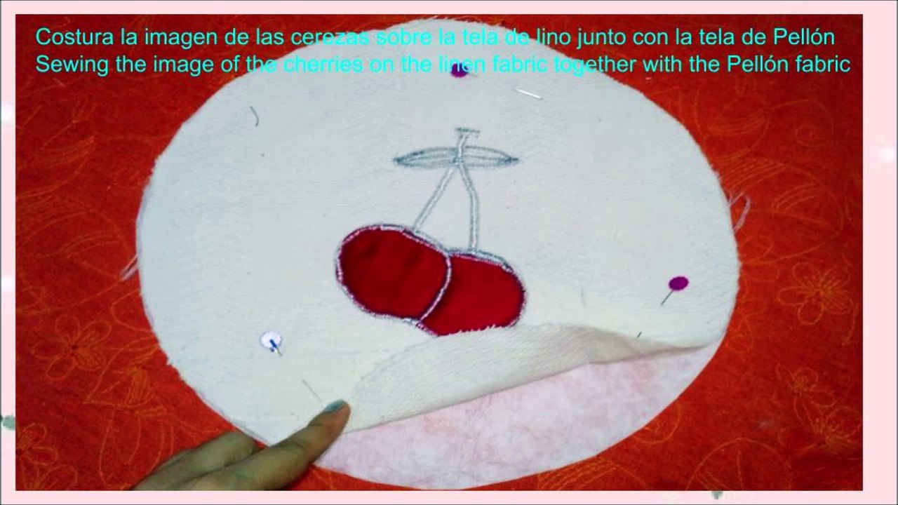 DYN Round bag // Bolso Redondo CEREZA SUPER FACIL!!