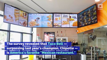 Taco Bell Was Voted Best Mexican Restaurant in America