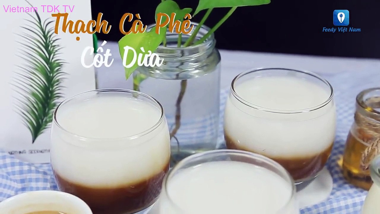 Hướng dẫn cách làm món THẠCH CÀ PHÊ CỐT DỪA | Vietnam TDK TV