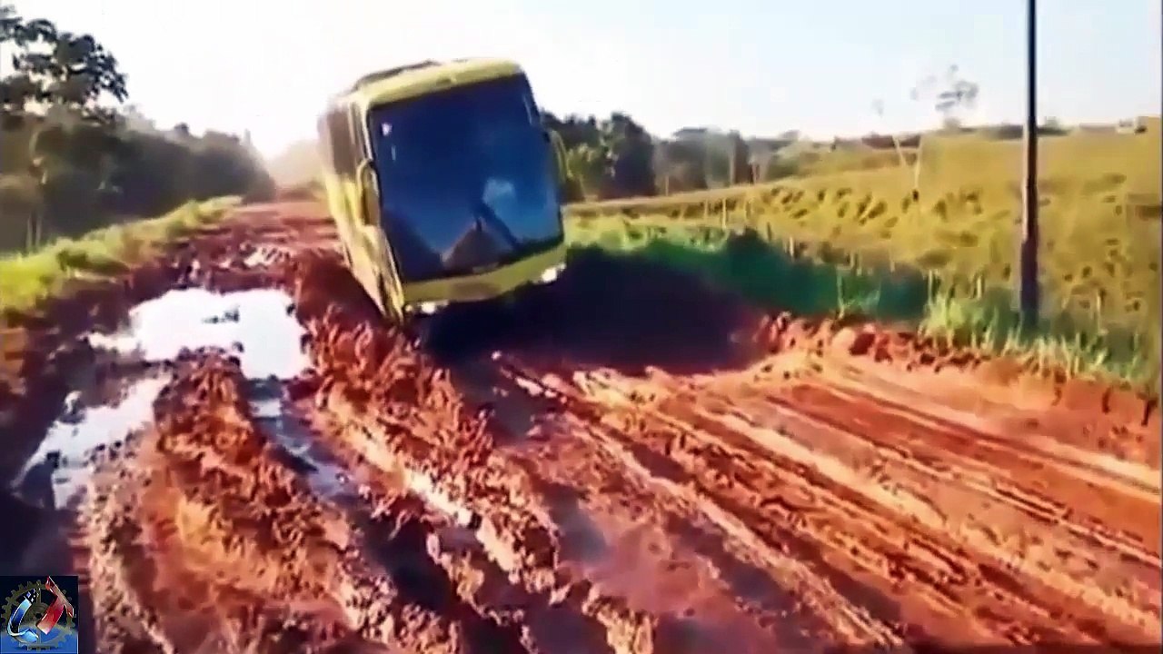 Crazy Bus Driving Skills - Extreme Bus OffRoad in Mudding   Roads
