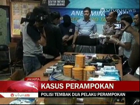 Aparat Polisi Jakpus Tembak Dua Perampok Spesialis Minimarket