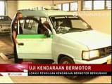 Antrean Panjang Uji Kir Kendaraan di Ujung Menteng