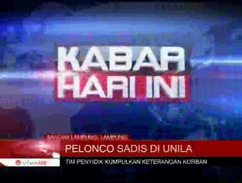 Video Amatir Aksi Perpeloncoan di Unila Pada 2011