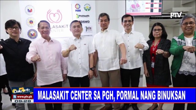Malasakit Center sa PGH, pormal nang binuksan