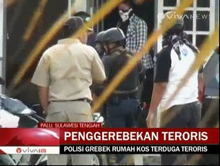 Densus 88 Gerebek Rumah Terduga Teroris di Palu