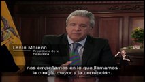 Presidente Moreno exhorta a organismos públicos y privados para lucha contra la corrupción