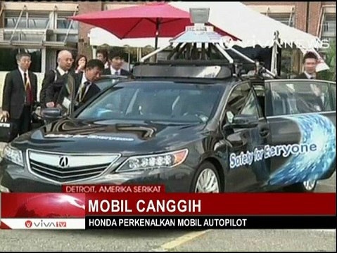 Mobil Autopilot Terbaru Keluaran Honda