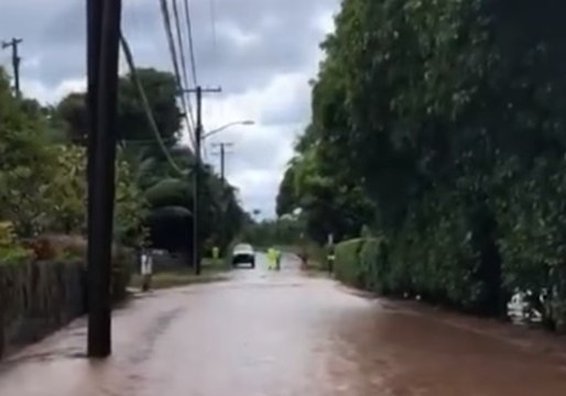 Flash Flooding Hits Maui as Storm Olivia Lashes Hawaii
