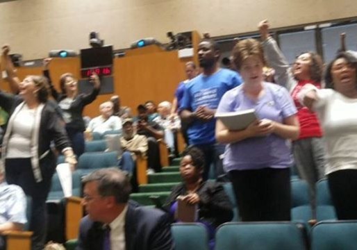 Protesters Demand Justice at Dallas City Hall Meeting Over Botham Jean Killing