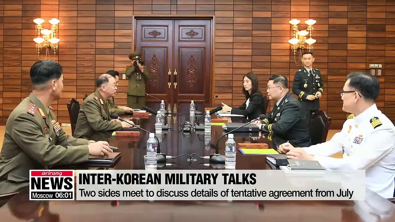 South, North Korean military officials meeting for working-level talks