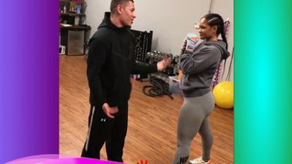 Maliah Michel Boxing Lesson