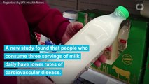Study Finds Daily Milk Consumption Linked to Lower Heart Rates & Decreased Mortality