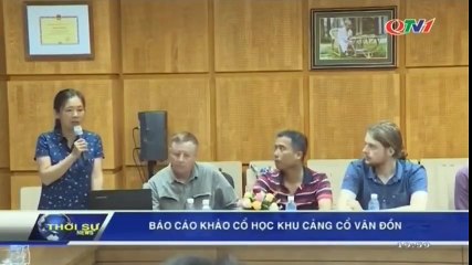 Phát hiện nhiều địa điểm khảo cổ tại Khu cảng cổ Vân Đồn - QTV