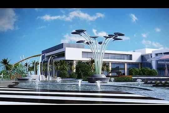 مسطح تجاري بالقسط في مول ايطاليان سكوير بالتجمع الخامس