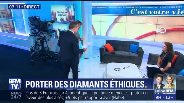 Porter des diamants éthiques