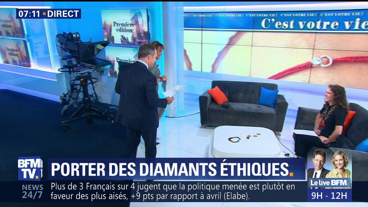 Porter des diamants éthiques