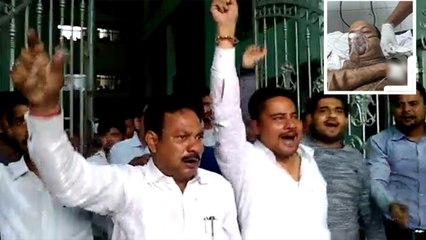 यूपी: आगरा में थाने के ठीक सामने बदमाशों ने वकील को मारी गोली