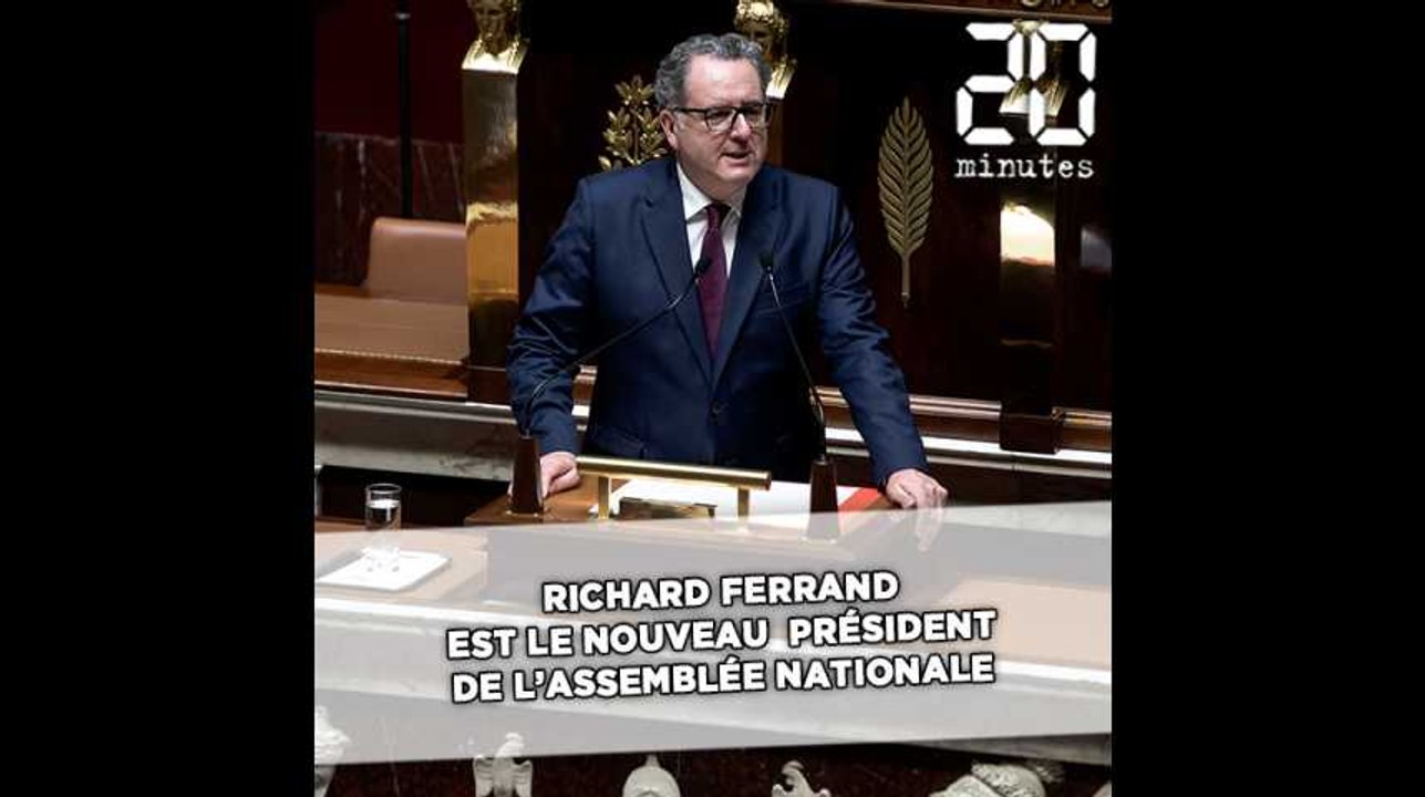Assemblée nationale: Richard Assemblée nationale: Richard Ferrand élu (sans surprise) au perchoir