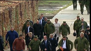 Putin arrives at Vostok-2018 military exercises