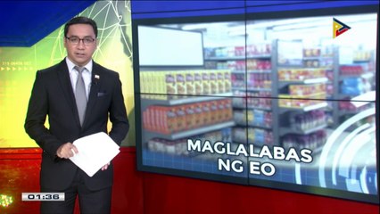 Pres. #Duterte, lalagda sa EO na tutugon sa pagbilis ng inflation