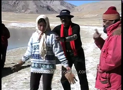 Akbar Khan shoots Taj Mahal- An Eternal Love Story in Ladakh