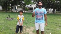 NINE ( 9 ) years old boy crossed the high jump of Punjab Police Bharti