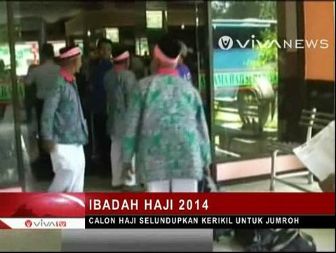 Calon Jemaah Haji Selundupkan Kerikil dan Paku