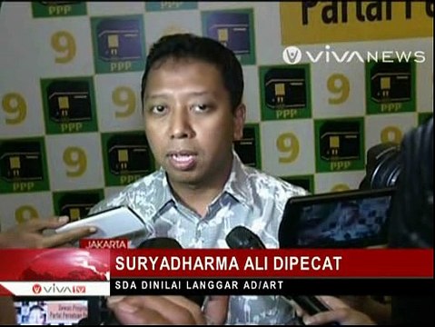 Suryadharma Ali Dipecat dari Jabatan Ketua Umum PPP