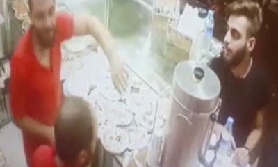 Korkunç an kamerada: Şaka yaparken arkadaşını yaktı