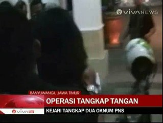 Dua PNS Banyuwangi Tertangkap Tangan Terima Suap